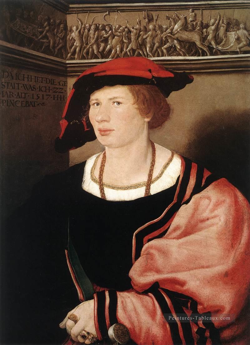 Portrait de Benedikt von Hertenstein Renaissance Hans Holbein le Jeune Peintures à l'huile
